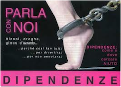 poster sulle dipendenze