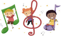bambini e note musicali
